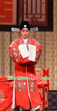 He Feng Qun Chinese Bangzi Opera Scholar Apparels Costumes and Headpieces Traditional Hebei Clapper Xiaosheng Garment Young Male Mei Tingxuan Clothing