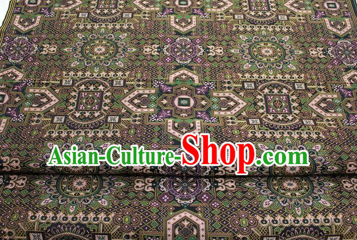 Chinese Classical Pattern Design Nanjing Brocade Asian Traditional Tapestry Mongolian Robe Material DIY Satin Damask Silk Fabric