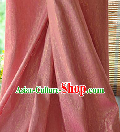 Top Quality Chinese Classical Pattern Peach Pink Gauze Material Asian Traditional Curtain Cloth Fabric