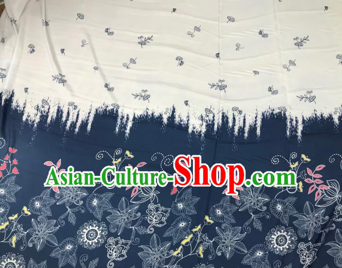 Chinese Hanfu Dress Traditional Pattern Design Satin Fabric Silk Material Traditional Asian Tapestry