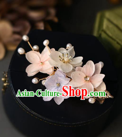 Handmade Retro Flowers Hair Claw Top Grade Hair Accessories Hair Stick Hair Pin for Women