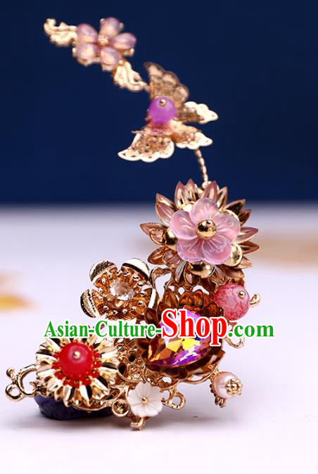Handmade Chinese Classical Hair Claw Traditional Hair Accessories Ancient Hanfu Hair Stick for Women