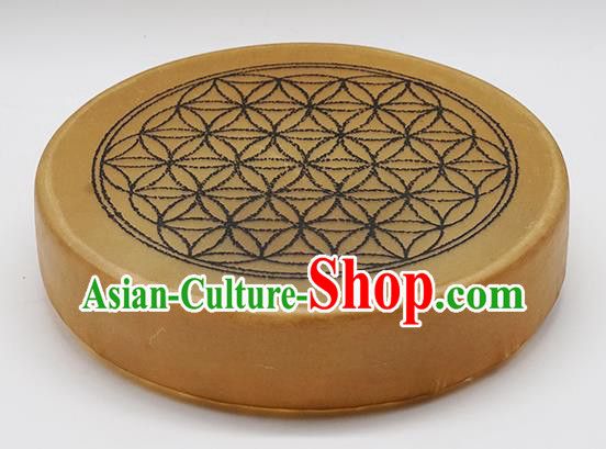 German Traditional Musical Instruments Flower of Life Pattern Drum Religious Shaman Drum Shamanic Tupan Cowhide Drums