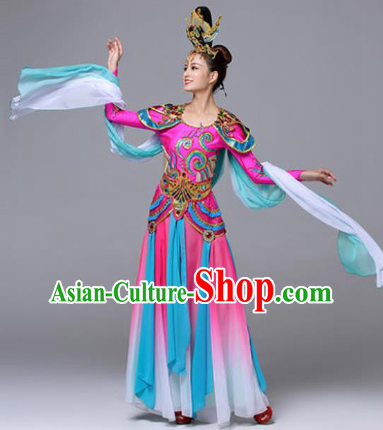 Traditional Chinese Classical Dance Outfits Dunhuang Flying Apsaras Dance Dress Umbrella Dance Stage Performance Costume for Women