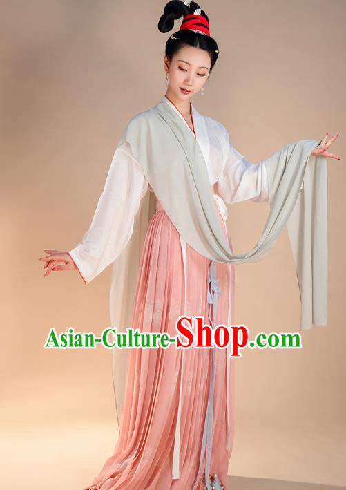 Traditional China Song Dynasty Court Lady Clothing Ancient Royal Princess Historical Costumes