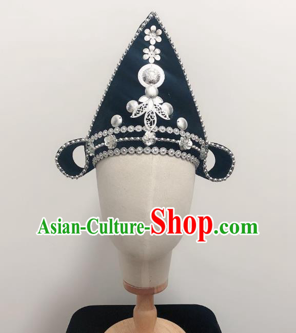 China Traditional Ethnic Stage Performance Headwear Folk Dance Headwear