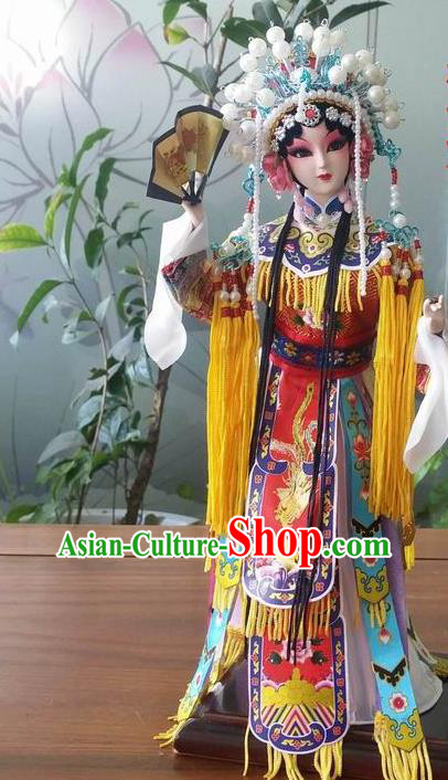 Handmade China Traditional Peking Opera Doll Beijing Silk Figurine - Yang Yuhuan