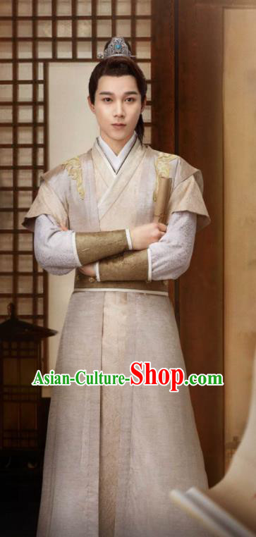Chinese Traditional Childe Hanfu Apparels Drama The Imperial Coroner Jing Yi Clothing Ancient Swordsman Garment Costumes