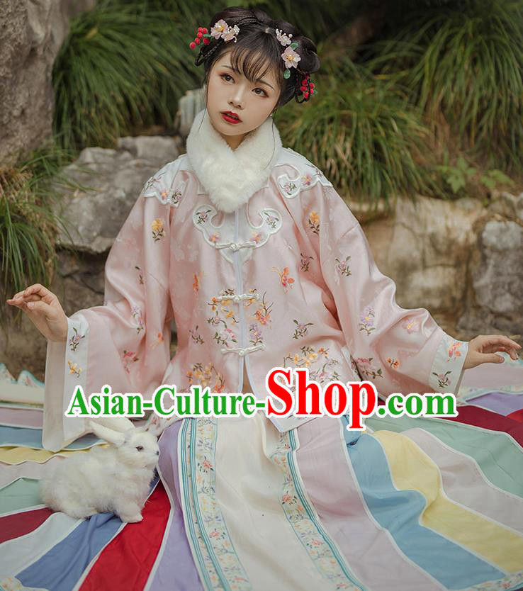 China Ancient Royal Princess Embroidered Clothing Traditional Qing Dynasty Manchu Historical Costumes for Women