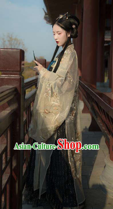 China Traditional Tang Dynasty Historical Clothing Ancient Imperial Concubine Hanfu Dress Apparels