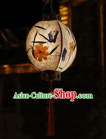 China Traditional Spring Festival Palace Lantern New Year Decoration Handmade Parchment Hanging Lamp