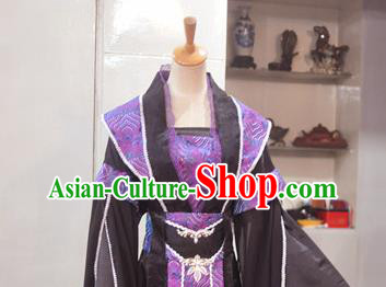 China Traditional Cosplay Jin Dynasty Court Queen Clothing Ancient Empress Hanfu Dress