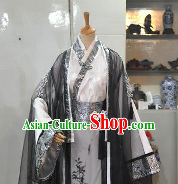 Chinese Drama Cosplay Royal Highness Apparels Jin Dynasty Scholar Garment Costumes Ancient Prince Hanfu Clothing