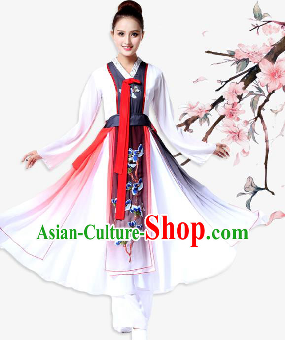 China Ethnic Female Dance Garments Korea Nationality Stage Performance Clothing Korean Minority Dance Dress