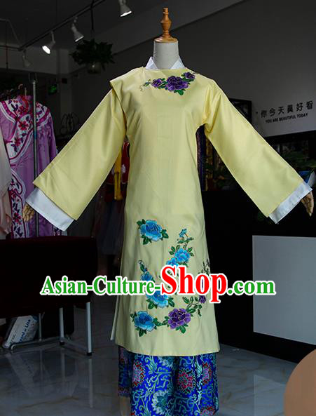 China Traditional Ming Dynasty Rich Lady Garment Drama The Dream Of Red Mansions Xue Baochai Yellow Dress Ancient Young Beauty Clothing