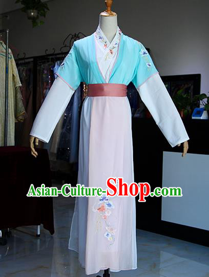 China Ancient Servant Girl Clothing Traditional Ming Dynasty Maid Lady Garment Drama The Dream Of Red Mansions Yuan Yang Dress