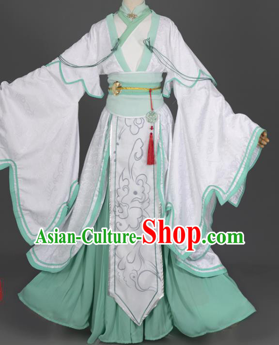 China Traditional Cosplay Han Dynasty Empress Clothing Ancient Queen Hanfu Dress Garments