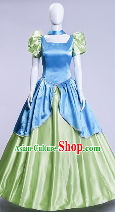 Top Grade Halloween Stage Performance Clothing Cosplay Fashion Costumes European Princess Dress