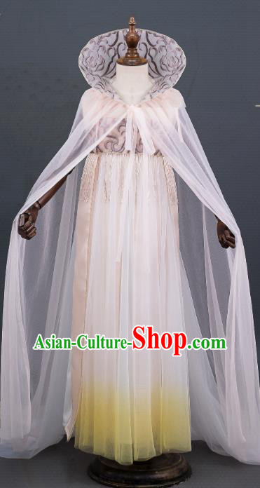 China Children Performance Clothing Classical Dance Dress Chorus Garment Costumes Girl Catwalks Fashion