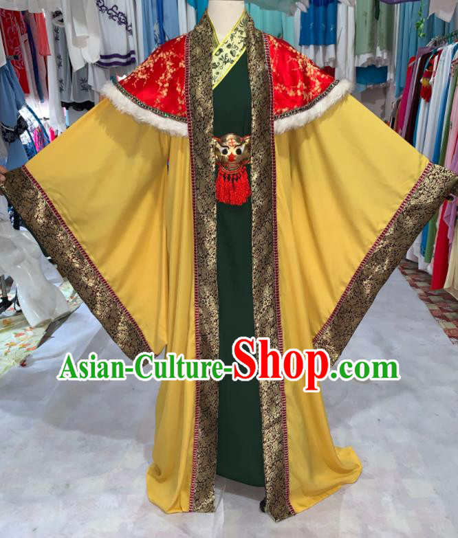 China Shaoxing Opera Prince Garment Costumes Beijing Opera Xiaosheng Embroidered Uniforms Traditional Opera King Clothing