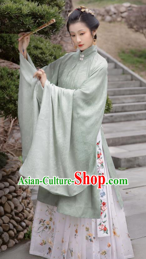 China Ming Dynasty Court Beauty Historical Clothing Traditional Hanfu Dresses Ancient Noble Female Garment Costumes