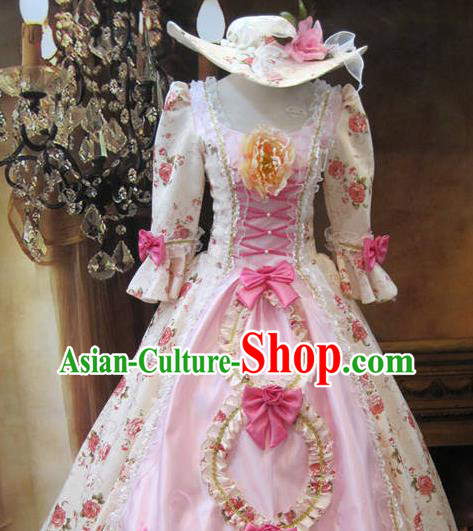 Top Western Drama Performance Full Dress Ballroom Dance Garment Costume Christmas Princess Formal Attire European Royal Lady Clothing