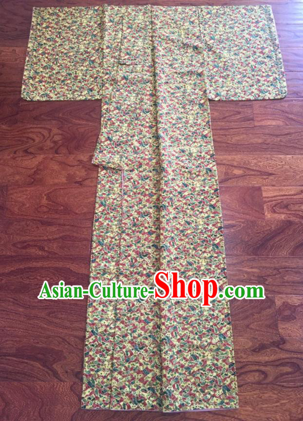 Japan Summer Festival Garment Costume Traditional Wine Red Yukata Dress Classical Koinobori Pattern Edo Komon Kimono Clothing