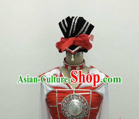 Top China Classical Dance Hair Accessories Female General Headpiece Stage Performance Headwear
