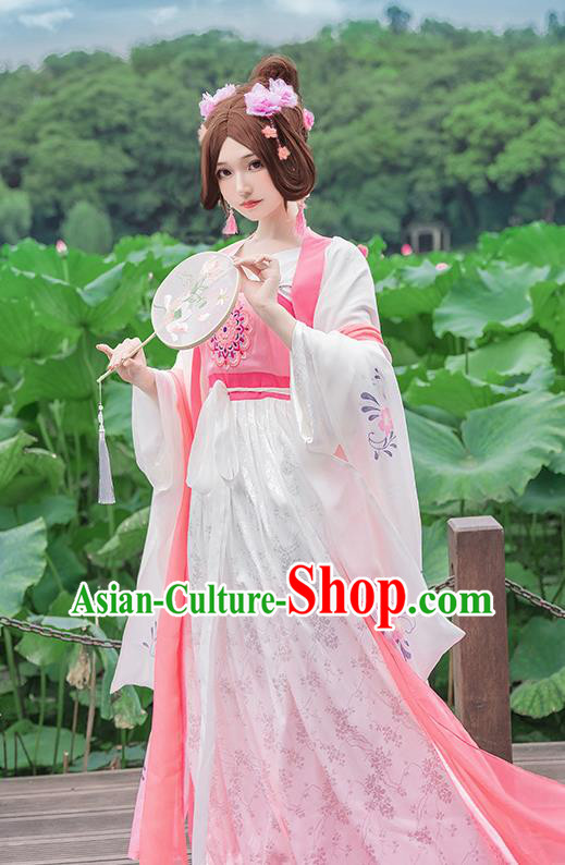 Custom Cosplay Ancient Princess Garment Costumes Cartoon Shi Yi Chang An Li Mingyue Dress Tang Dynasty Palace Lady Clothing