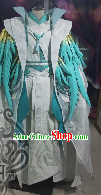 China Ancient Royal Prince Clothing Traditional JX Online Young Childe Garment Costumes Cosplay Swordsman Apparels