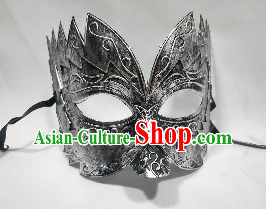 Handmade Masque Face Accessories Stage Show Decorations Halloween General Headdress Cosplay Warrior Mask
