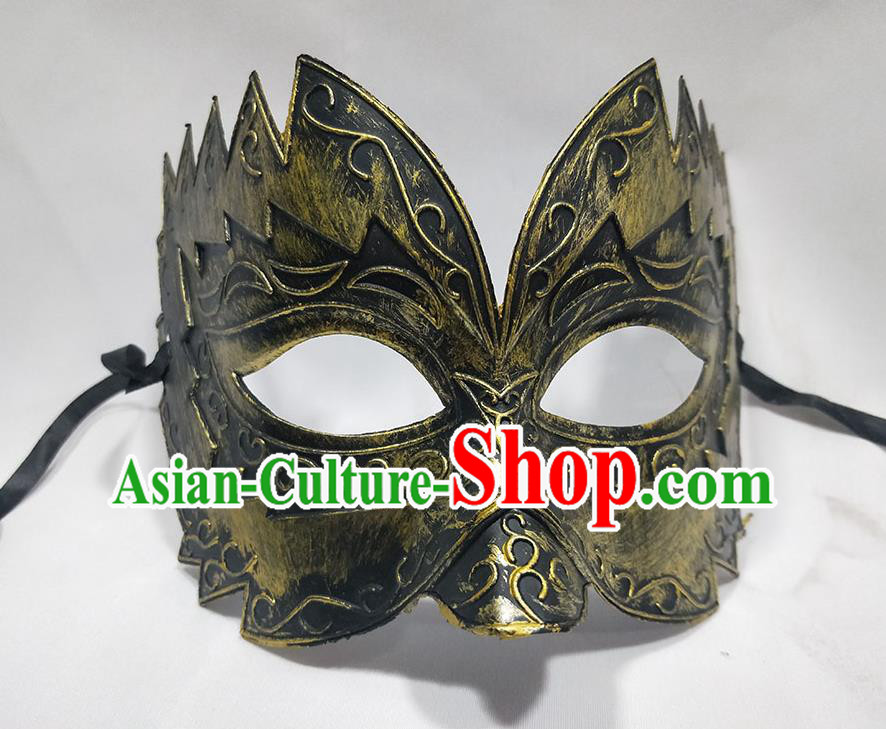 Handmade Cosplay Warrior Retro Mask Masque Face Accessories Stage Show Decorations Halloween General Headdress