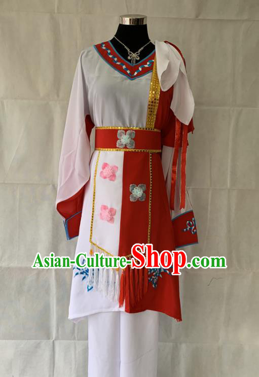 China Ancient Swordswoman Clothing Beijing Opera Wudan Dress Outfits Traditional Opera Female Knight Garment Costumes