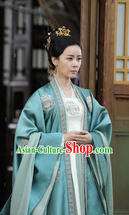 Chinese Noble Countess Clothing TV Series Sword Snow Stride Replica Garments Ancient Court Woman Dress Costumes