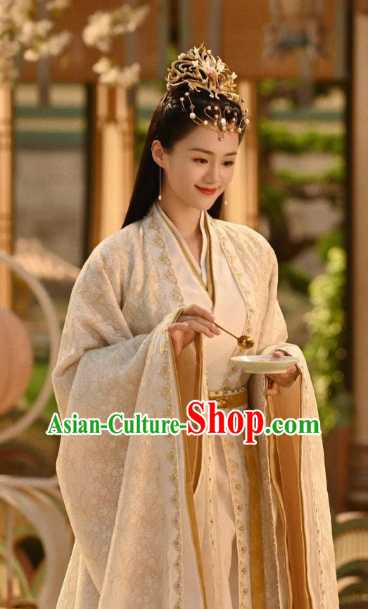 Chinese Qie Shi Tian Xia Hua Chun Ran Replica Costume Wuxia TV Series Clothing Ancient Princess Dress Garments
