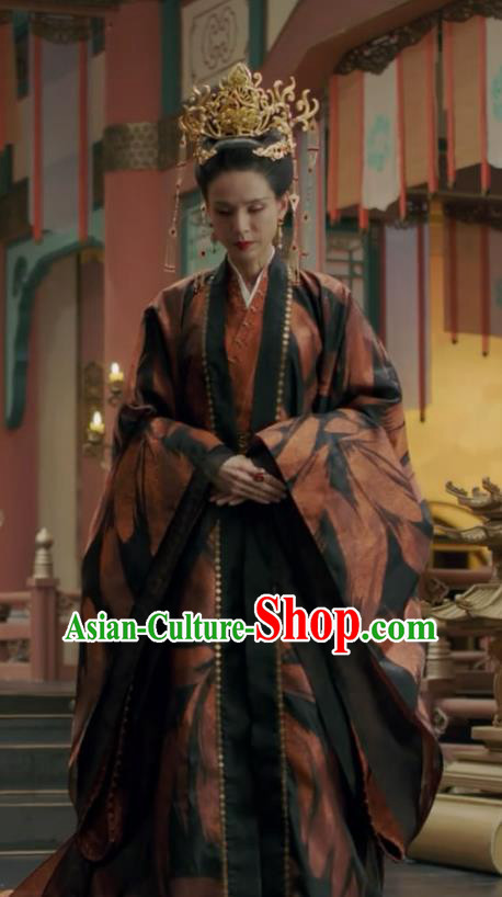 Chinese Ancient Court Woman Dress Clothing TV Series Qie Shi Tian Xia Imperial Consort Baili Replica Costumes