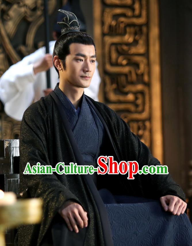 Chinese Ancient Royal Prince Clothing Traditional Swordsman Garments Wuxia TV Series The Wolf Chu Yougui Costumes