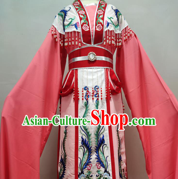 Chinese Ancient Empress Dress Shaoxing Opera Imperial Consort Clothing Peking Opera Hua Tan Garment Costume