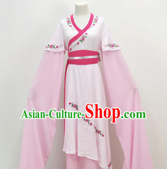 Chinese Ancient Maid Lady Costume Beijing Opera Xiao Dan Dress Shaoxing Opera Servant Girl Clothing