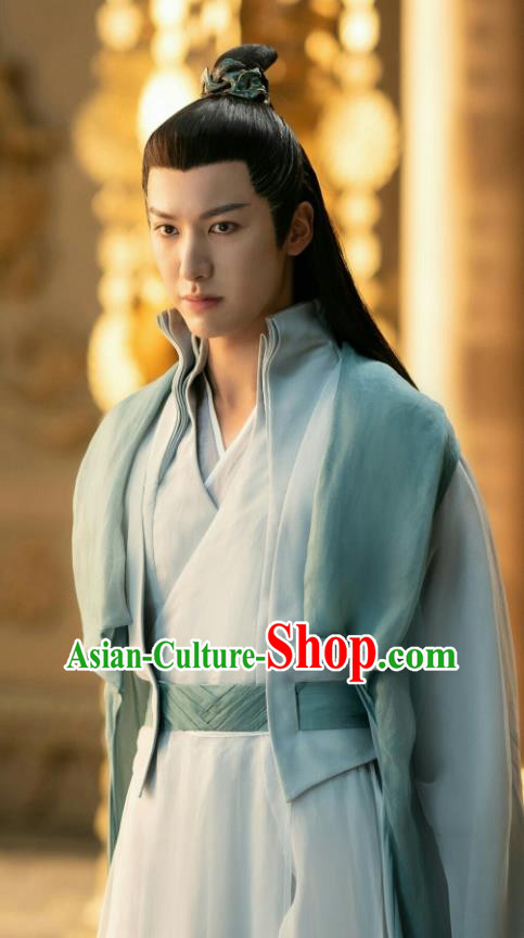 Chinese TV Series Ancient Love Poetry Swordsman Gu Jun Garment Clothing Ancient King Costume