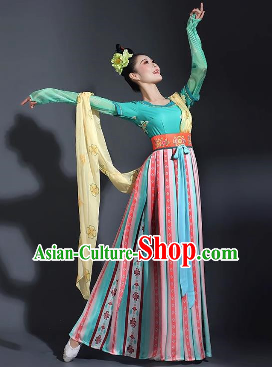 Classical Dance Costumes For Women Elegant Fantasy Chang An Dance Costumes Han And Tang Dance National Styles Dunhuang Dance Tao Li Cup Costumes