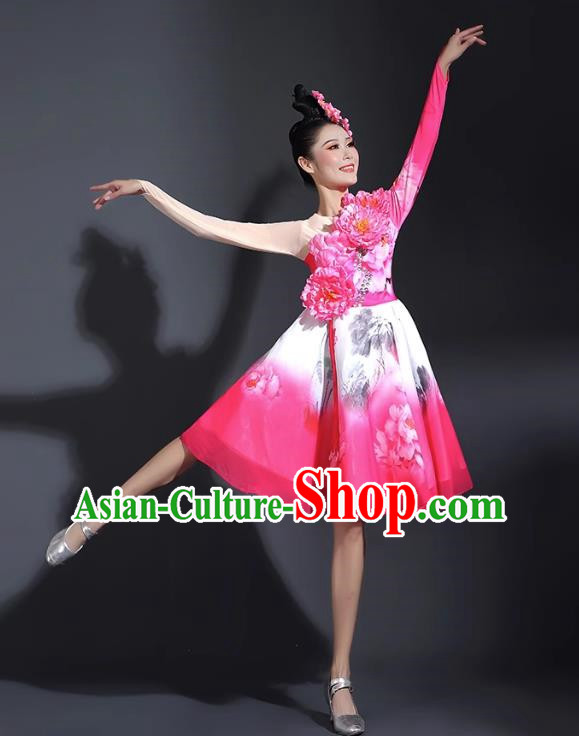 Opening Dance Modern Dance Performance Hua Xianzi Modern Dance Short Skirt Dance Costume Square Dance Performance Costume