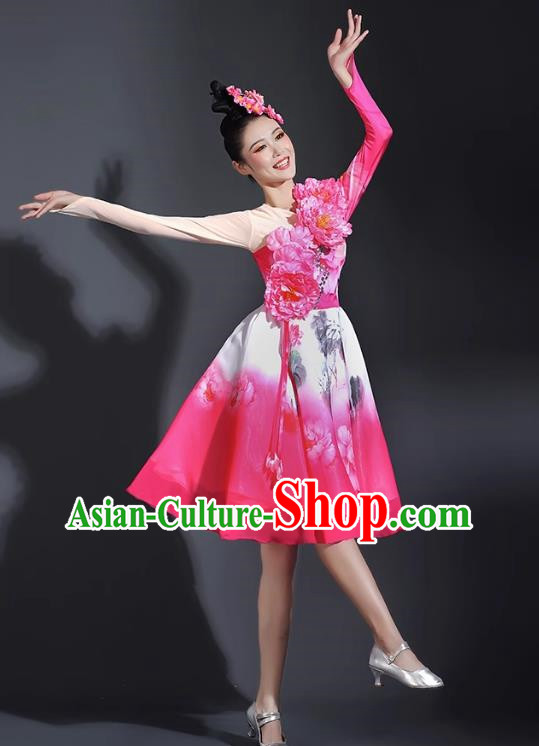 Opening Dance Modern Dance Performance Hua Xianzi Modern Dance Short Skirt Dance Costume Square Dance Performance Costume