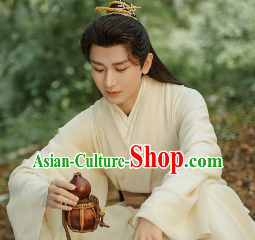TV Series Mysterious Lotus Casebook Li Lianhua Replica Clothing China Ancient Young Warrior White Costumes