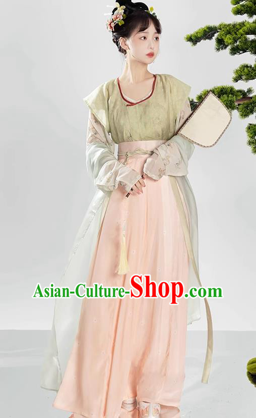 Tang Dynasty Palace Lady Dresses Ancient China Princess Clothing Traditional Female Hanfu