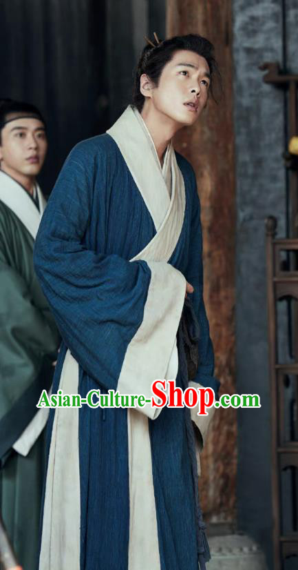 Under The Microscope Arithmetic Genius Shuai Jiamo Clothing China Ancient Young Male Costume Traditional Ming Dynasty Civilian Clothing