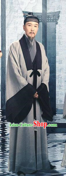 Ancient Chinese Ming Dynasty Squire Clothing Drama Under The Microscope Country Gentleman Fan Yuan Costumes