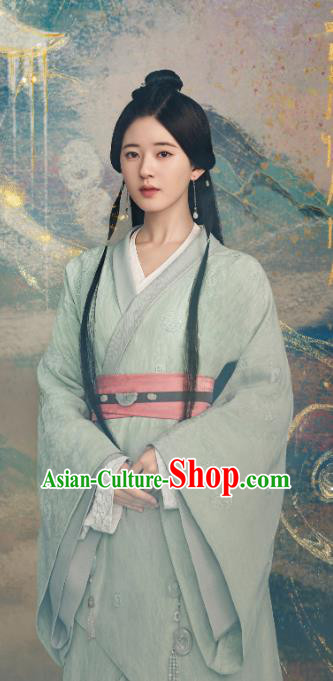 Chinese Han Dynasty Princess Garment Costumes Ancient Noble Lady Clothing TV Series Love Like The Galaxy Cheng Shao Shang Dress