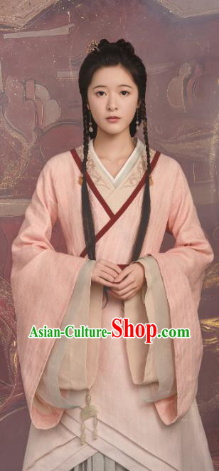 TV Series Love Like The Galaxy Cheng Yang Dress Chinese Han Dynasty Garment Costumes Ancient Noble Lady Clothing