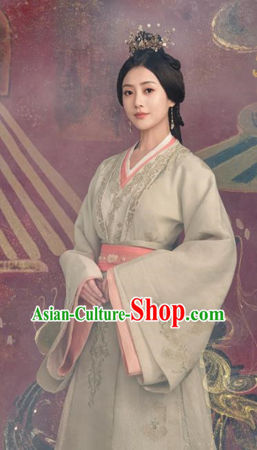 Chinese TV Series Love Like The Galaxy Dresses Han Dynasty Young Lady Historical Costumes Ancient Court Princess Clothing